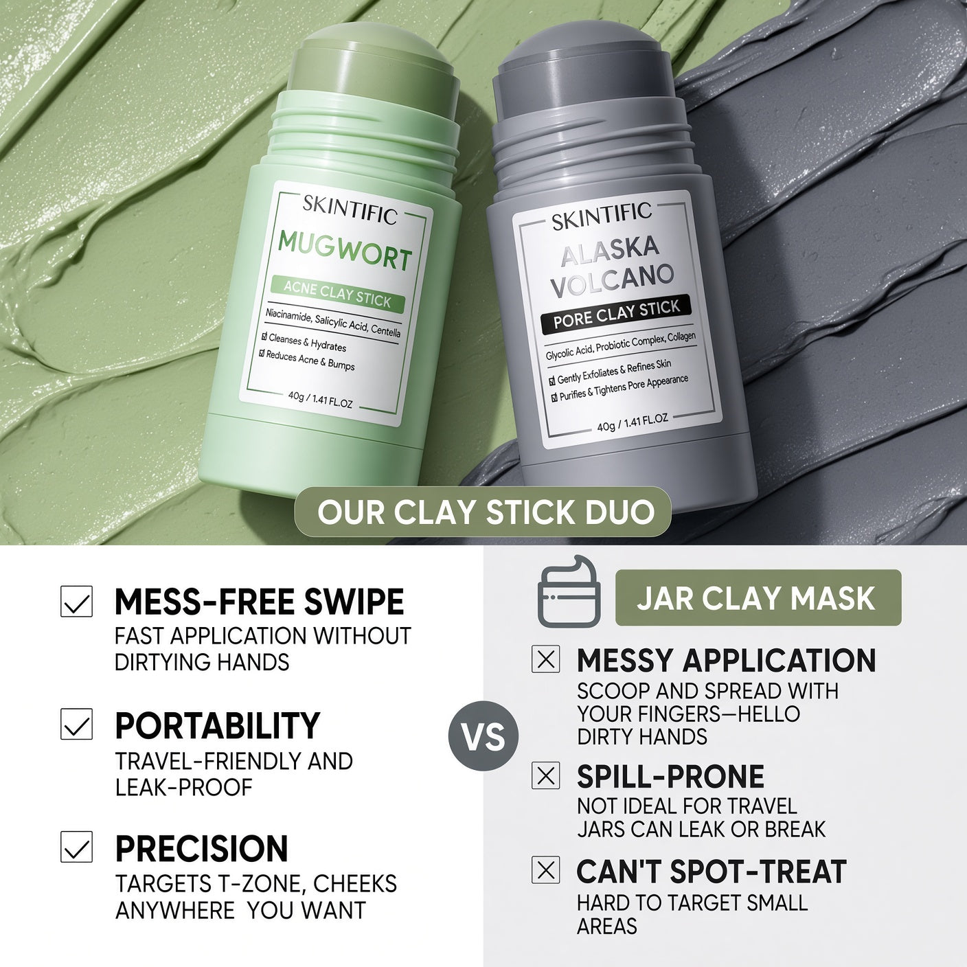 Clay Stick Duo